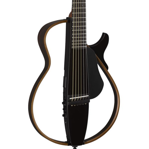 Yamaha SLG200S Steel String Silent Guitar, Translucent Black Online now