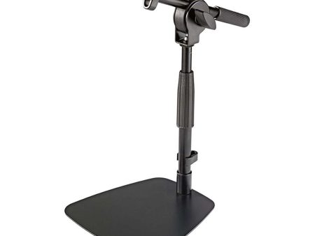 K&M 25995 Tabletop Microphone Stand w Short Boom Online Sale