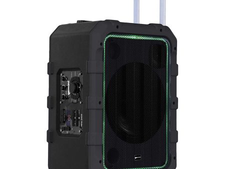 Gemini MPA-2400 10  Wireless Active Portable Bluetooth Speaker with Trolley Online Sale