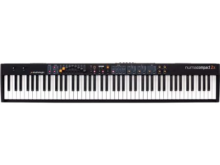 Studiologic Numa Compact 2x88-Key Semi-Weighted Keyboard with Aftertouch Online Hot Sale