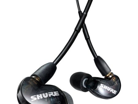 Shure SE215 Sound-Isolating Earphones with 3.5mm Remote Mic Cable - Black Online now