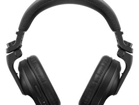 Pioneer DJ HDJ-X5BT Bluetooth Over-Ear DJ Headphones (Metallic Black) Fashion