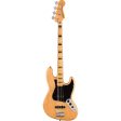 Squier by Fender Classic Vibe 70 s Jazz Bass Guitar - Maple - Natural Supply