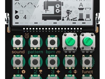 Teenage Engineering PO-12 Pocket Operator Rhythm Drum Synthesizer Discount