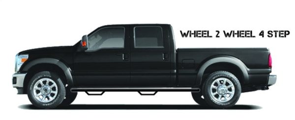 N-Fab Nerf Step 15-17 Ford F-150 SuperCrew - Tex. Black - Cab Length - 3in Sale