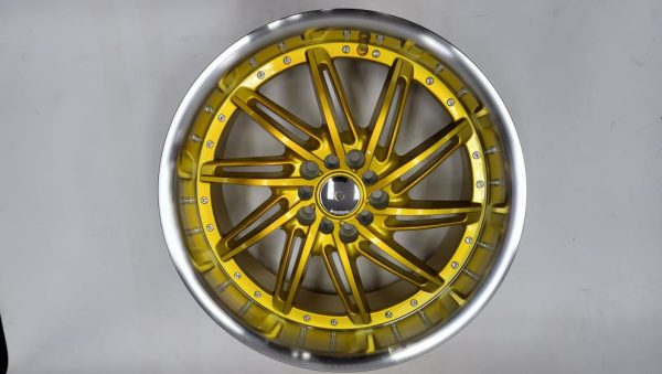 INOVIT ST-R1 18X9 5X114.3 100 ET. 25 CANDY GOLD MICHINED LIP Set of 4 Wheels For Discount