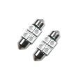 Oracle 33MM 4 LED 3-Chip Festoon Bulbs (Pair) - Blue SEE WARRANTY Online Hot Sale