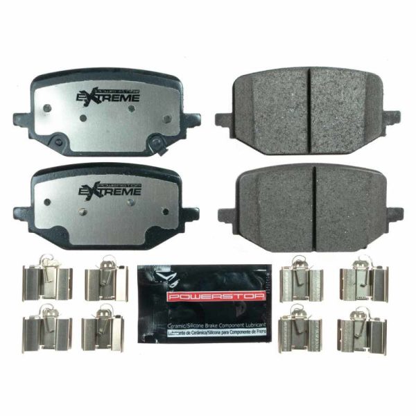 Power Stop 20-21 Ford Explorer Rear Z36 Truck & Tow Brake Pads w Hardware Online now