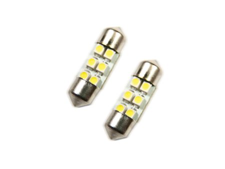 Oracle 31MM 6 LED SMD Festoon Bulbs (Pair) - Cool White SEE WARRANTY Online Hot Sale