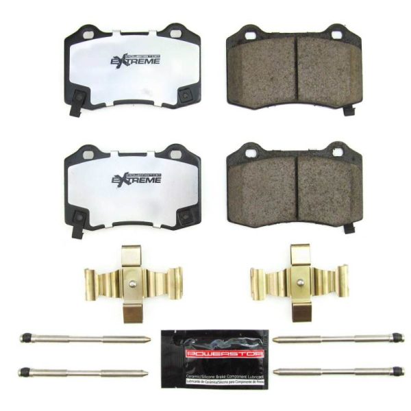 Power Stop 18-21 Jeep Grand Cherokee Rear Z26 Extreme Street Brake Pads w Hardware Discount