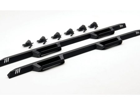 N-Fab EPYX 15-18 Chevy GMC Colorado Canyon Crew Cab - Cab Length - Tex. Black on Sale